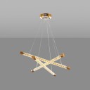 Loft Industry Modern - Diamond Rope Chandelier